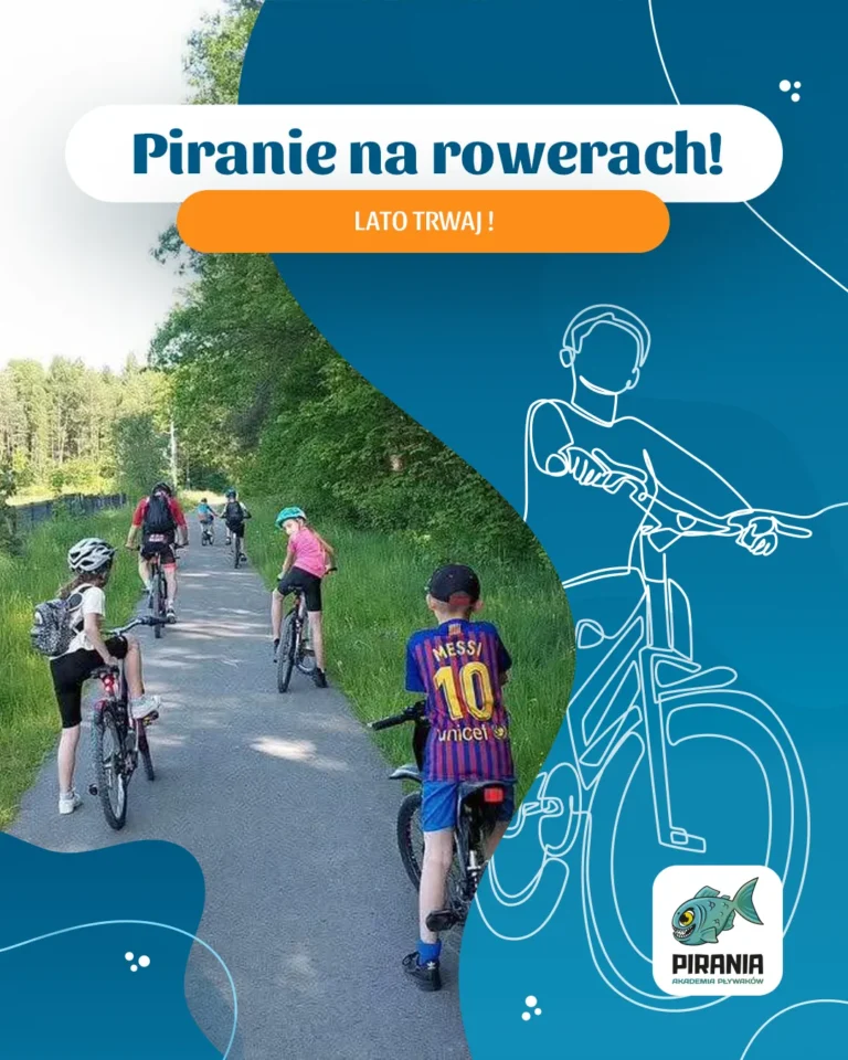 Piranie na&nbsp;rowerze – lato trwaj ☀️