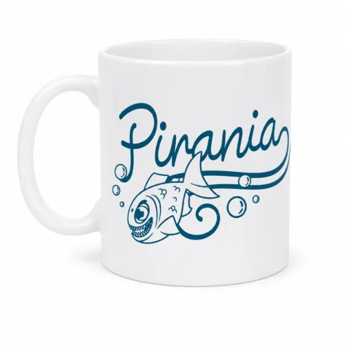 Kubek ceramiczny Pirania
