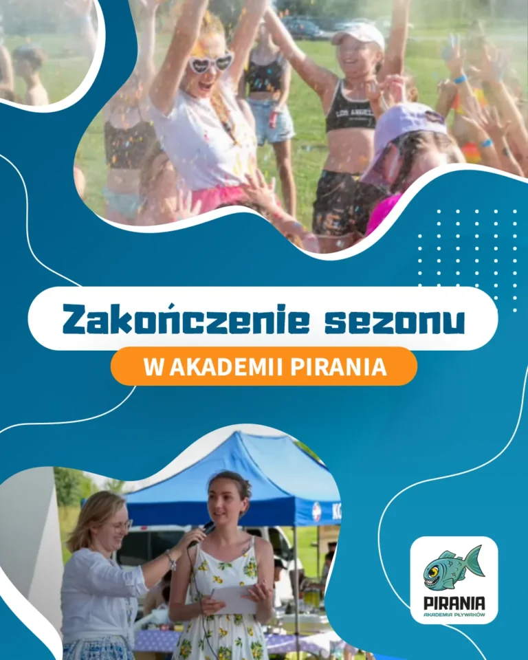 Zakończenie sezonu pływackiego w&nbsp;Akademii Pirania